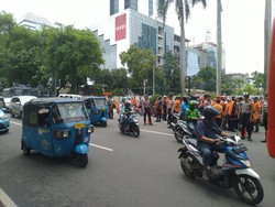 Ada Demo di Kemen BUMN, Jalan Medan Merdeka Selatan Tetap Dibuka