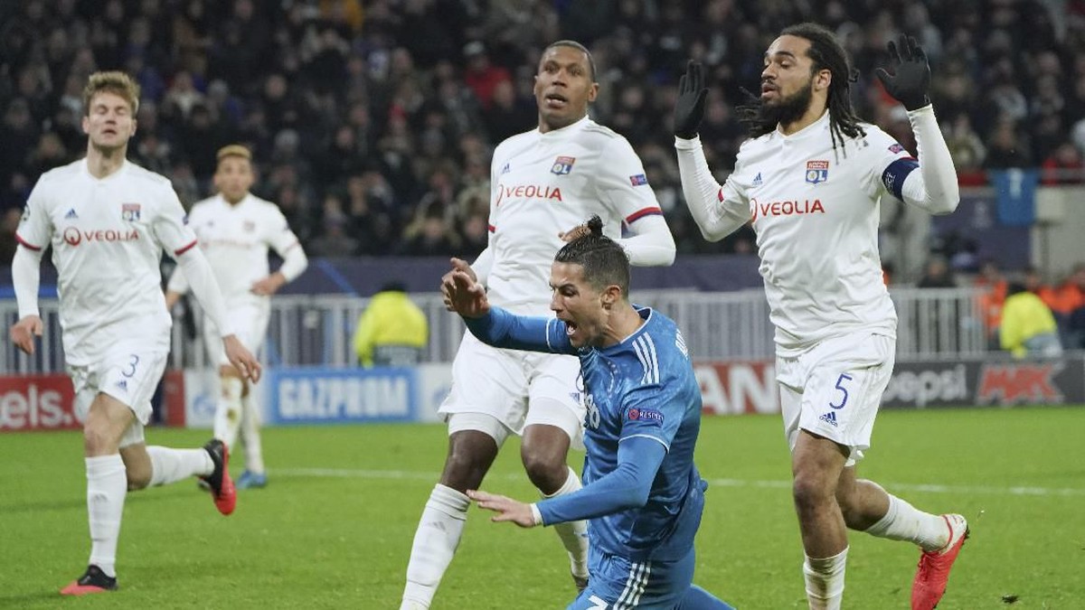Juventus mati kutu di kandang Lyon (Laurent Cipriani/AP Photo)