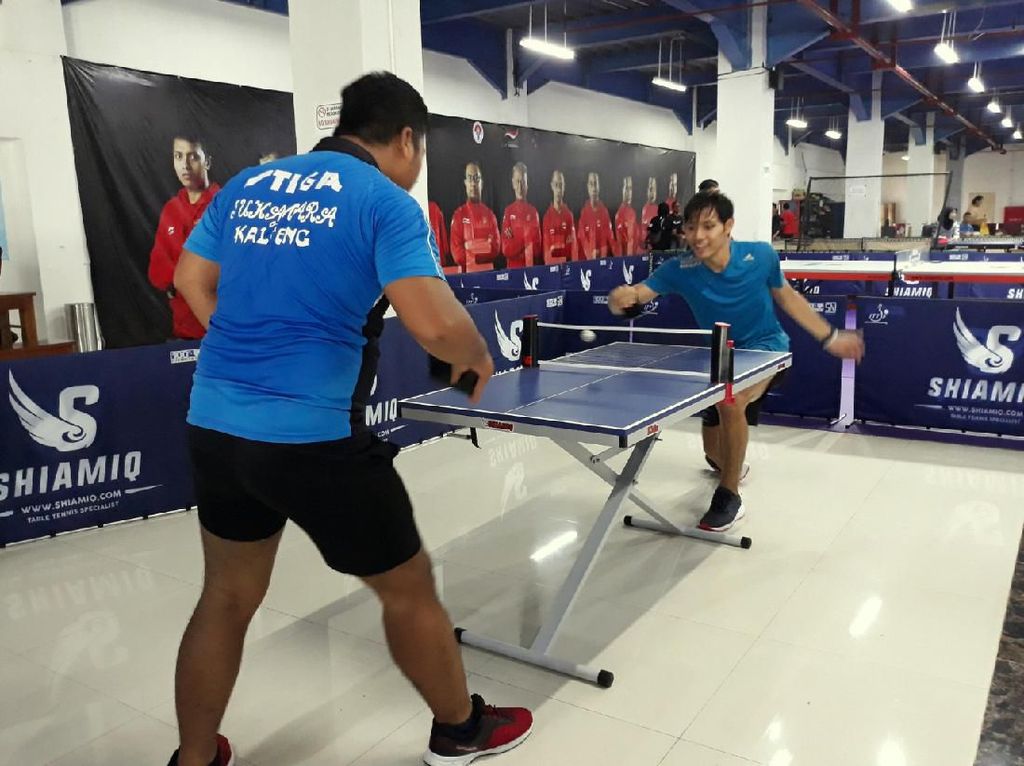 ASEAN Para Games Mundur, Atlet Tenis Meja Tetap Asyik Latihan ASEAN Para Games Mundur, Atlet Tenis Meja Tetap Asyik Latihan