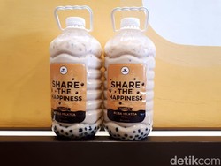 Bubble Tea 2 Liter yang Hits di Medan Ini Pakai Racikan Asli Taiwan