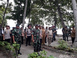 Panglima TNI dan Kapolri Tinjau Pulau Sebaru Tempat WNI ABK World Dream