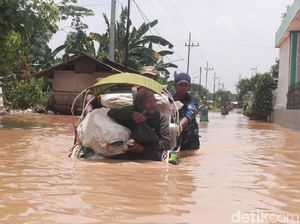 Banjir di Pasuruan Belum Surut, 6 Dapur Umum Didirikan