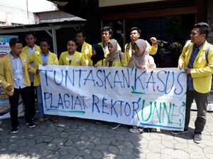 Mahasiswa Datangi Ombudsman Terkait Kasus Plagiat Rektor Unnes