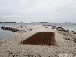 Tingkatkan Kesiagaan Observasi Corona, Helipad Dibangun di Pulau Sebaru