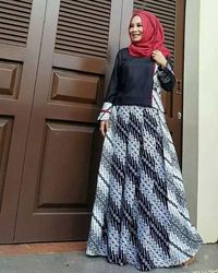 Inspirasi Tampil Dengan Model Baju Gamis Batik Di Berbagai Acara