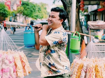 Fergy Ncess Nabati Presenter Kuliner Centil yang Doyan Banget Makan