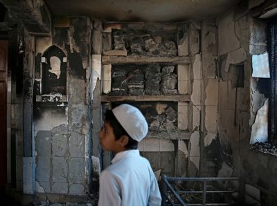 Begini Kerusakan Akibat Bentrokan di India