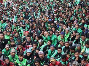 Nanti Siang Demo Besar, Driver Ojol Tuntut Bagi Hasil 90%-10% & Matikan Aplikasi