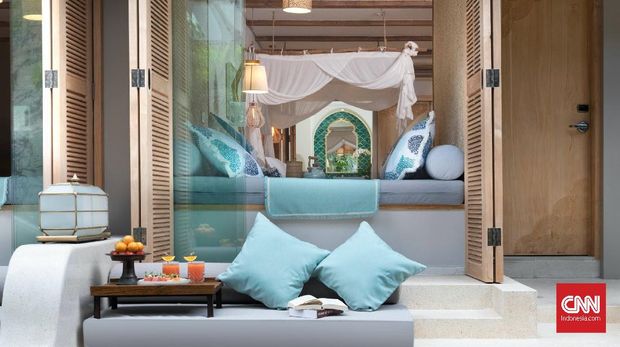Bermalam di Tengah Pesona Mediterania Bali