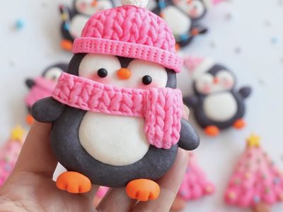 Lucu Banget! Macaron Ini  Berbentuk Karakter Kartun yang Menggemaskan