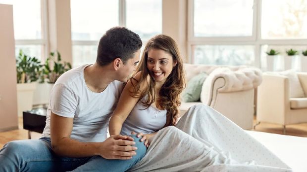 Ilustrasi pasangan suami dan istri