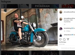 Brum.. Ini Sangarnya Harley Davidson yang Diduduki Ahmad Dhani