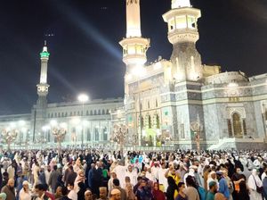 Potret Suasana Masjidil Haram Pasca Penangguhan Umrah