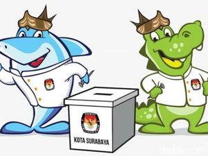 Satu Cawali Positif COVID-19, Puluhan Petugas KPU Surabaya Jalani Swab