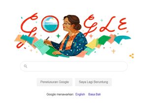 Google Doodle Hari Ini Beri Penghormatan pada Sastrawan NH Dini
