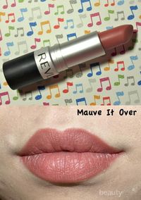 revlon super lustrous matte lipstick mauve it over review