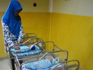 Empat Bayi di Cianjur Lahir di Tahun Kabisat Empat Bayi di Cianjur Lahir di Tahun Kabisat