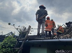 Asrama Korem di Surabaya Ludes Terbakar