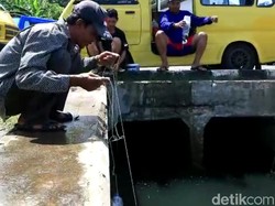 Melihat Asiknya Mancing Ikan Pakai Botol Plastik di Dermaga Palabuhanratu