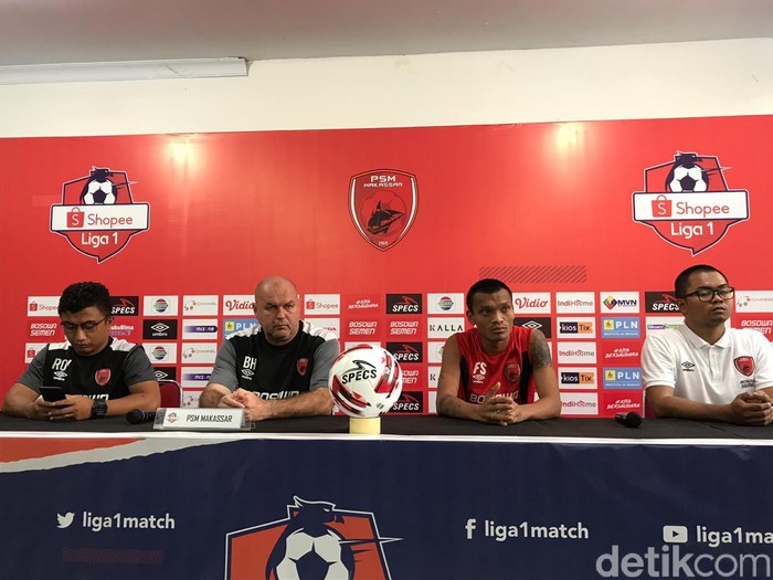 PSM Makassar, Pelatih PSM Bojan Hodak, Striker PSM Ferdinand Sinaga