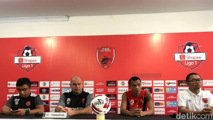 PSM Makassar, Pelatih PSM Bojan Hodak, Striker PSM Ferdinand Sinaga