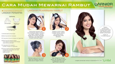 Review Pewarna Rambut  Garnier  Color Natural