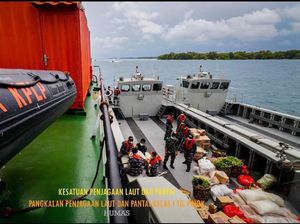 Kemenhub Kirim Logistik buat 188 WNI ABK World Dream di Pulau Sebaru