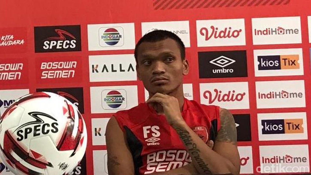 PSM Vs PSS Sleman: Ferdinand Sinaga Siap Hadapi Teman Baiknya. (Foto: Ibnu Munsir/detikcom)