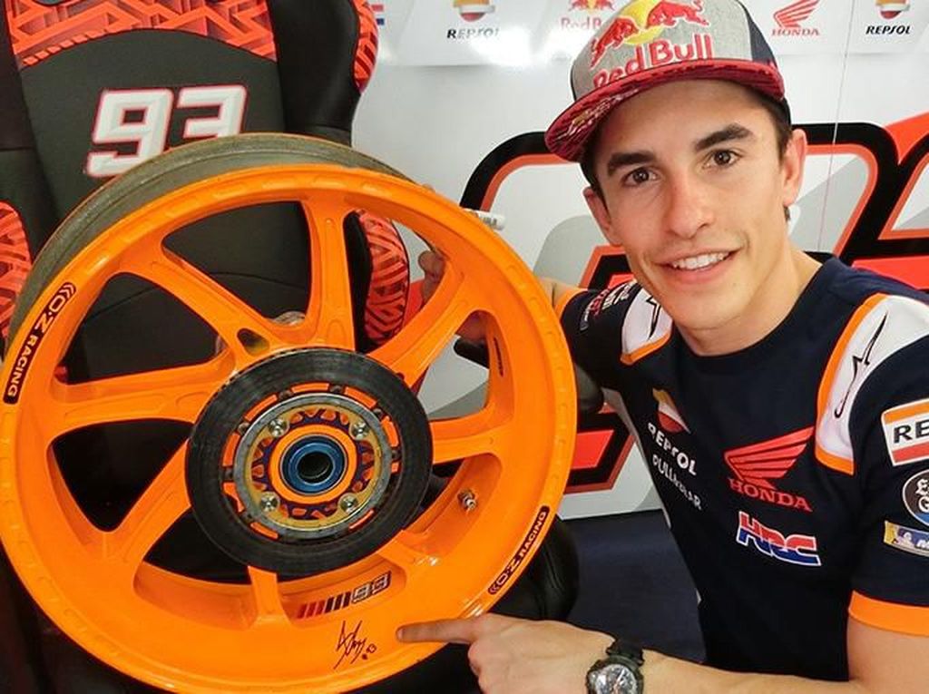 Pelek Bekas Motor MotoGP Marquez Dijual, Siapa Berani Beli? Pelek Bekas Motor MotoGP Marquez Dijual, Siapa Berani Beli?