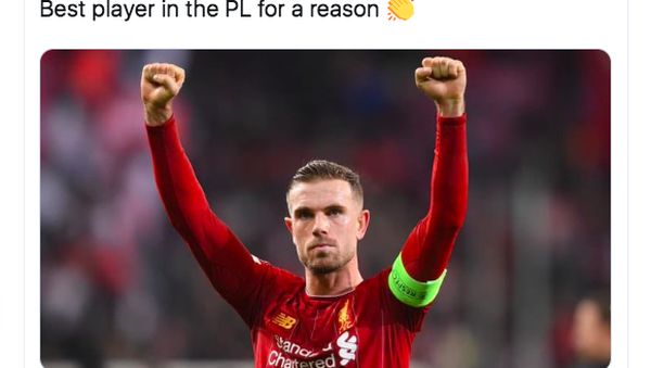 Jangan Remehkan Jordan Henderson Ramai di Linimasa