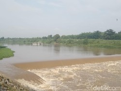 Perahu Terbalik di Sungai Brantas, Mesin Mati Gegara Eceng Gondok?