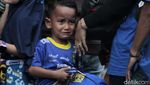 Antusias Bobotoh Birukan Stadion Si Jalak Harupat Bandung