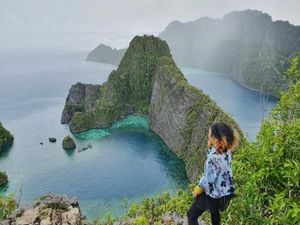 Puncak Dafalen, Pemandangan Surga dari Misool