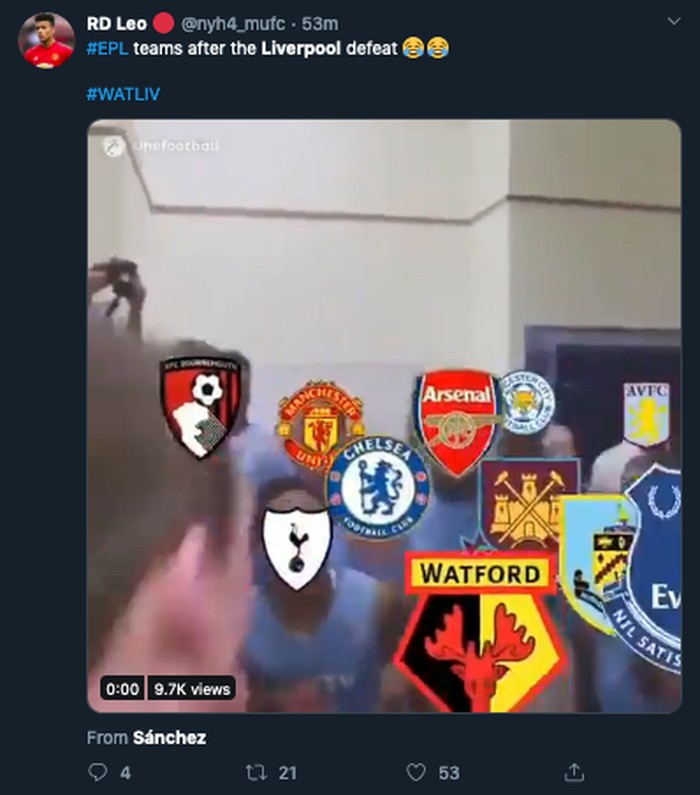 Watford vs Liverpool