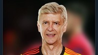 Nah, ini salah satu meme yang membawa-bawa Arsenal. Mantan manajer The Gunners, Arsene Wenger, ditempelkan ke jersey Watford.  (Foto: internet/Twitter)