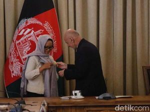 Bertemu Presiden Ghani, Menlu Tegaskan RI Dukung Perdamaian Afghanistan