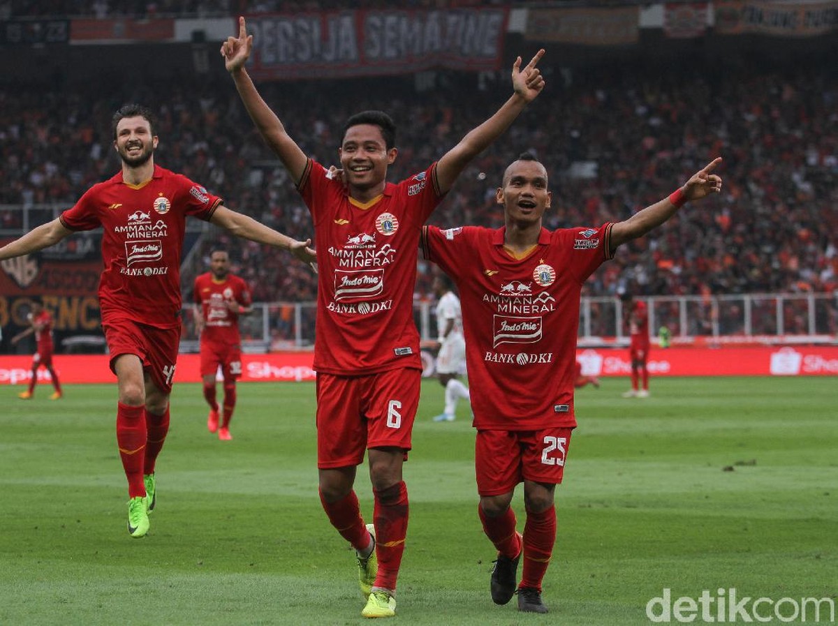 Persija Jakarta mendaftarkan pernak-perniknya ke HKI. (Foto: detikcom/Rifkianto Nugroho)