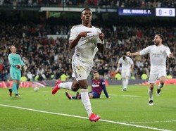 Jebol Gawang Barcelona, Vinicius Tiru Selebrasi Ronaldo