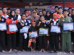 Berprestasi dan Jaga Kondusivitas, 26 Pesilat Madiun Raih Penghargaan
