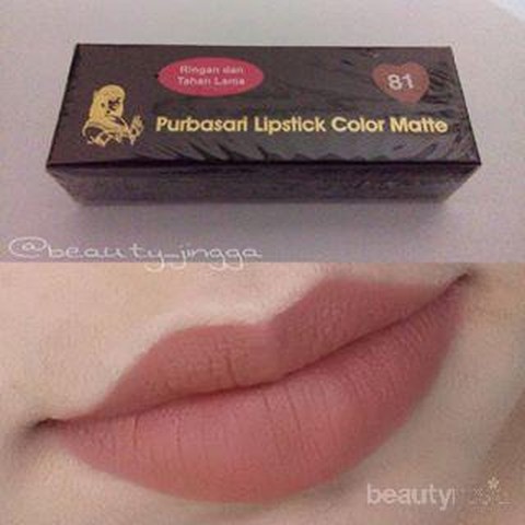 3 Pilihan Lipstik Purbasari Matte Series untuk Pemilik 