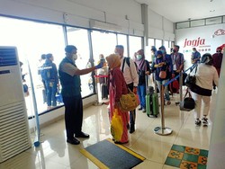 2 WNI Positif Corona, Bandara Yogya Perketat Pemeriksaan Penumpang