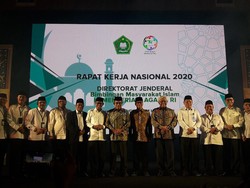 Buka Rakernas, Menag Ungkap Tiga Tantangan Utama Ditjen Bimas Islam
