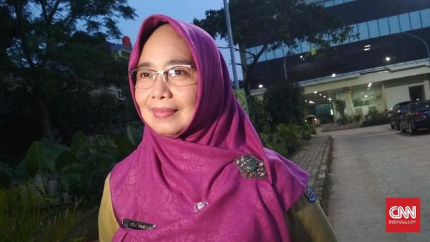 Direktur Utama RSUD Kota Depok, Devi Maryori, Selasa (3/3).