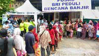 BRI Peduli Korban Banjir Jakarta