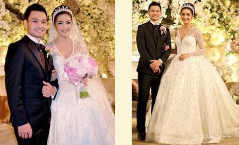 Inspirasi Gaun Pengantin Dari 4 Selebriti Dalam Negeri