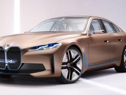 Cantiknya Mobil Listrik Konsep BMW i4