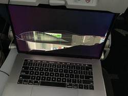 Laptop Rusak Terjepit Sandaran Kursi, Penumpang Ini Geram