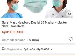 Heboh Corona, Masker di Beberapa Daerah Banten Langka