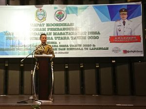 Wagub Sumut Nilai Kegiatan Bimbingan Teknis Desa Bebani Anggaran-Tak Efisien