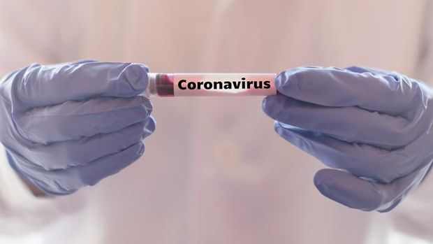 Ilustrasi virus corona